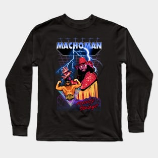 Macho Man - Bootleg Vintage 90's Long Sleeve T-Shirt